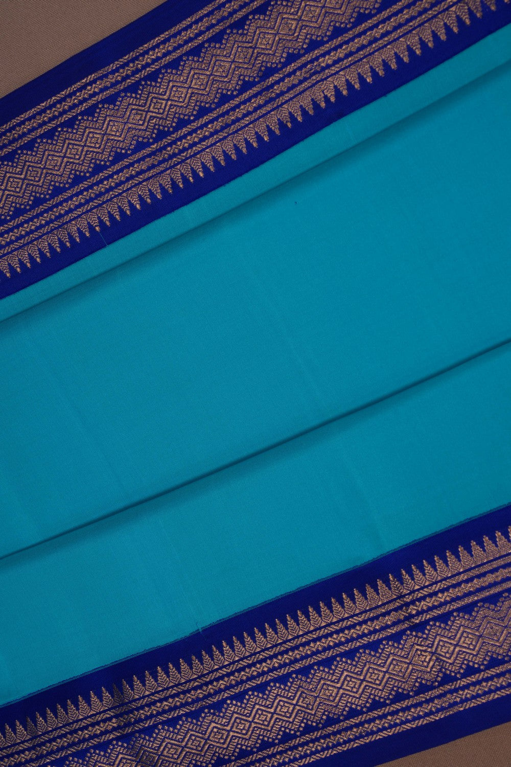 Image of Blue South Silk Saree